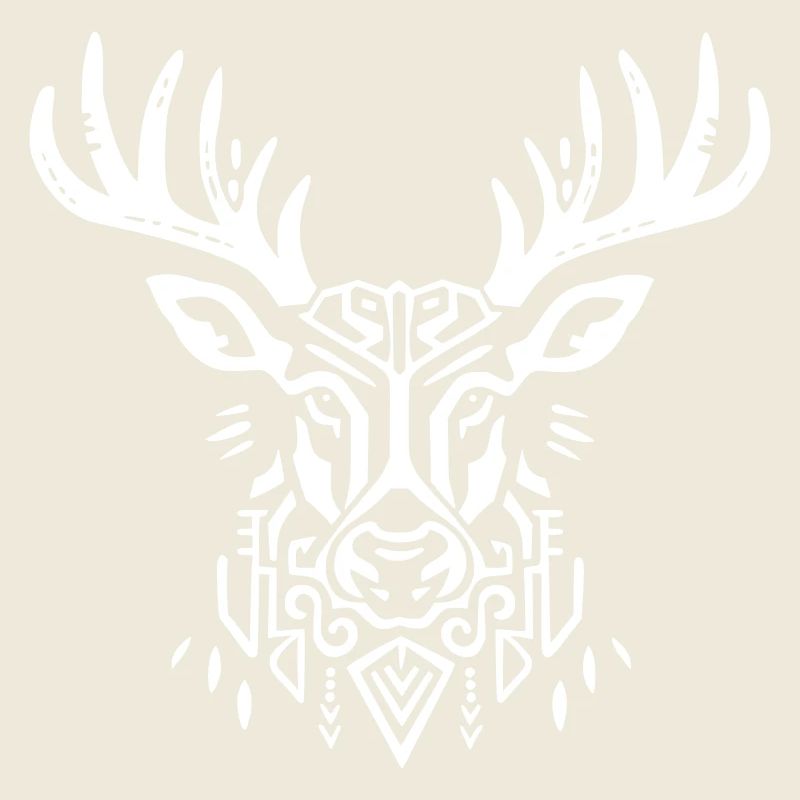 Deer's Head : Ethnic Antlers