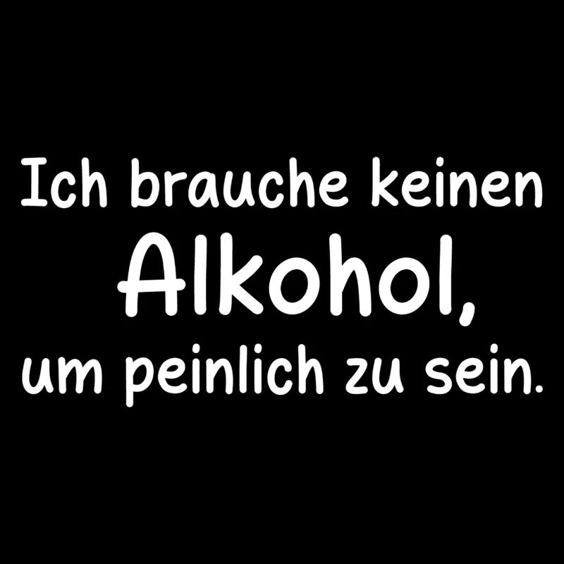 alkohol - peinlich