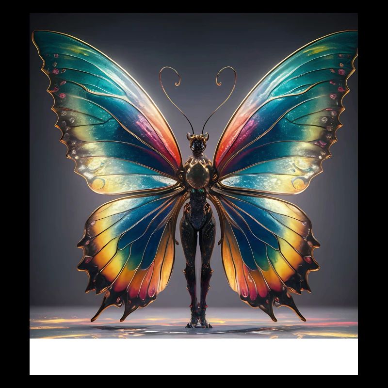aAnthropomorpher Schmetterling