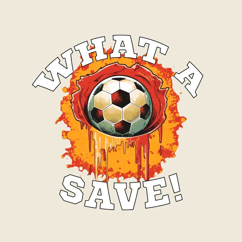 Fußball ball - What a Save!