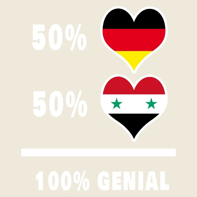Germany and Syria 100% Brilliant / Gift