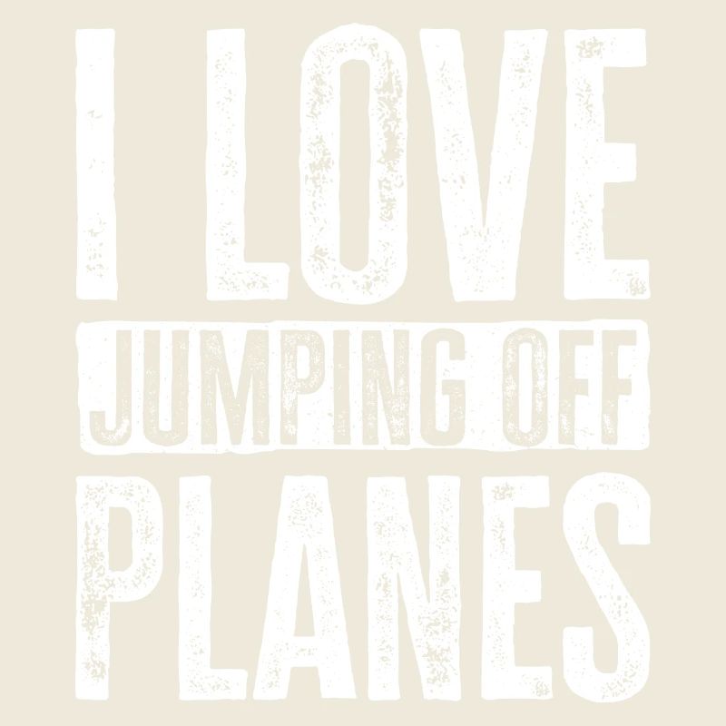 Fallschirmspringen Leidenschaft Design. Perfektes Adrenalin-Geschenk