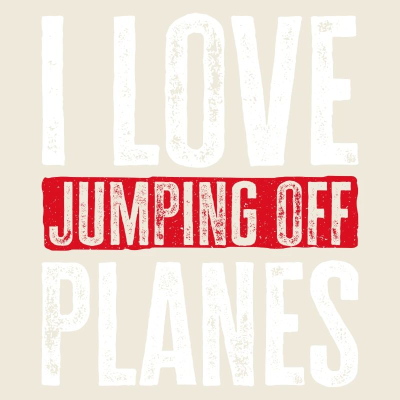 Fallschirmspringen Leidenschaft Design. Perfektes Adrenalin-Geschenk