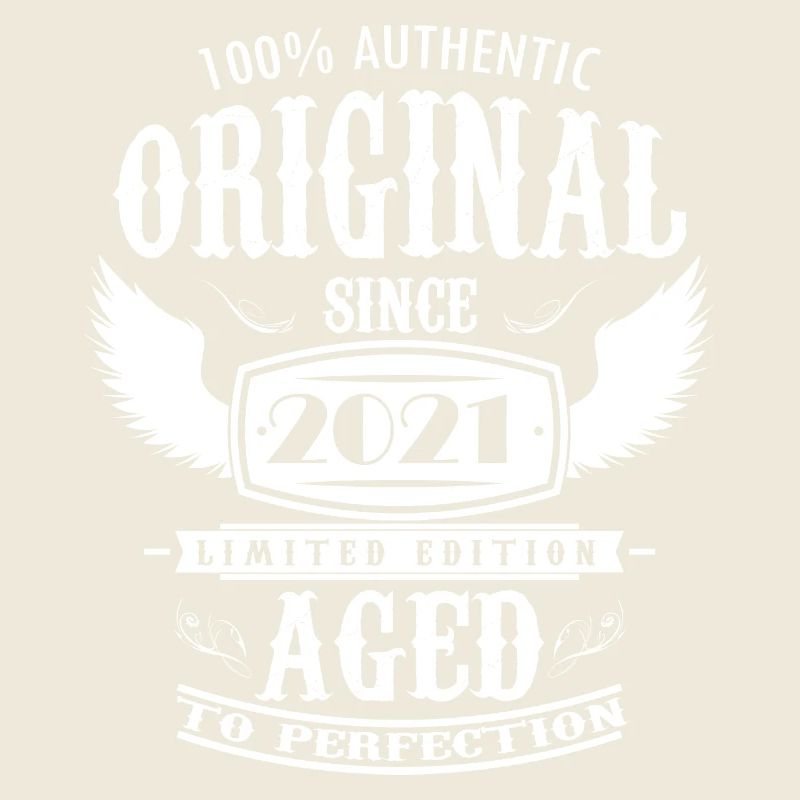Original 2021 Vintage Vintage Retro Geburtstag