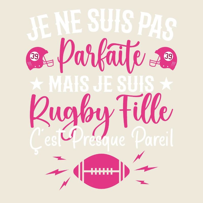 Rugby Frau Mädchen Rugby Spieler Geschenk