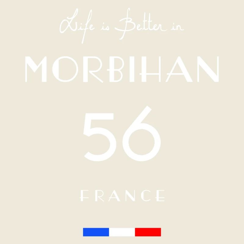 Das Leben ist besser MORBIHAN Nummer 56 Bretagne Frankreich