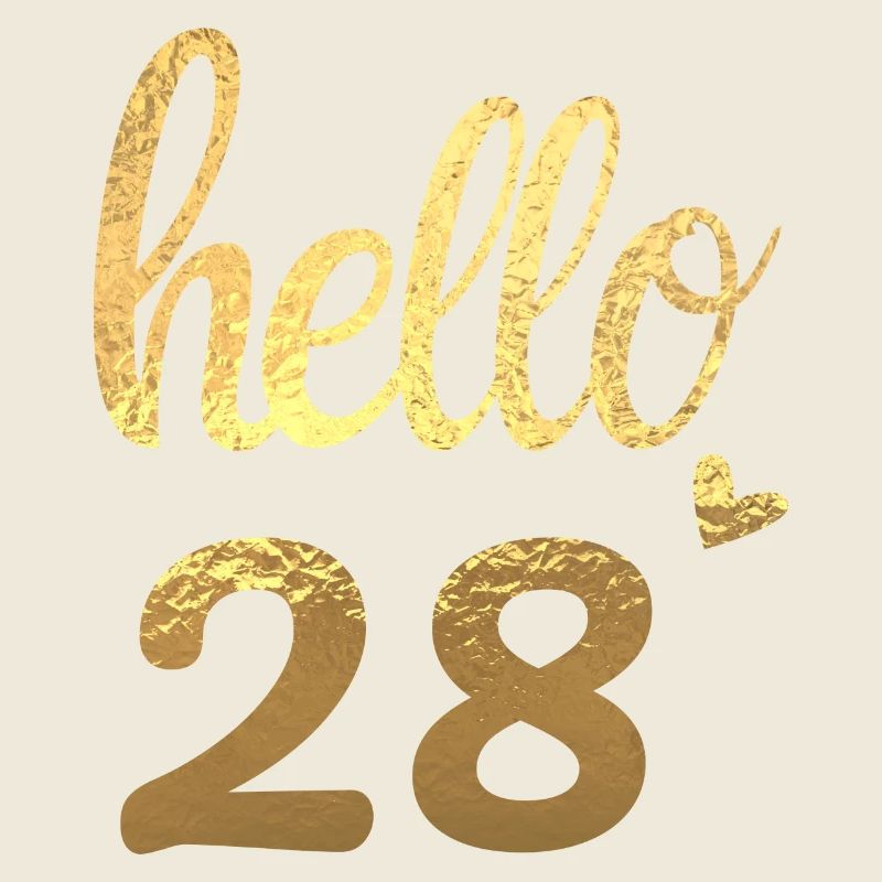 Hello 28 doré