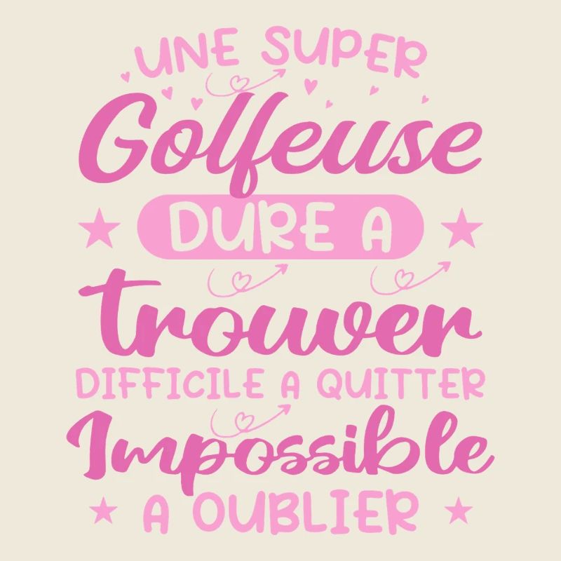 Une Super Golfeuse - Cadeau golfeuse