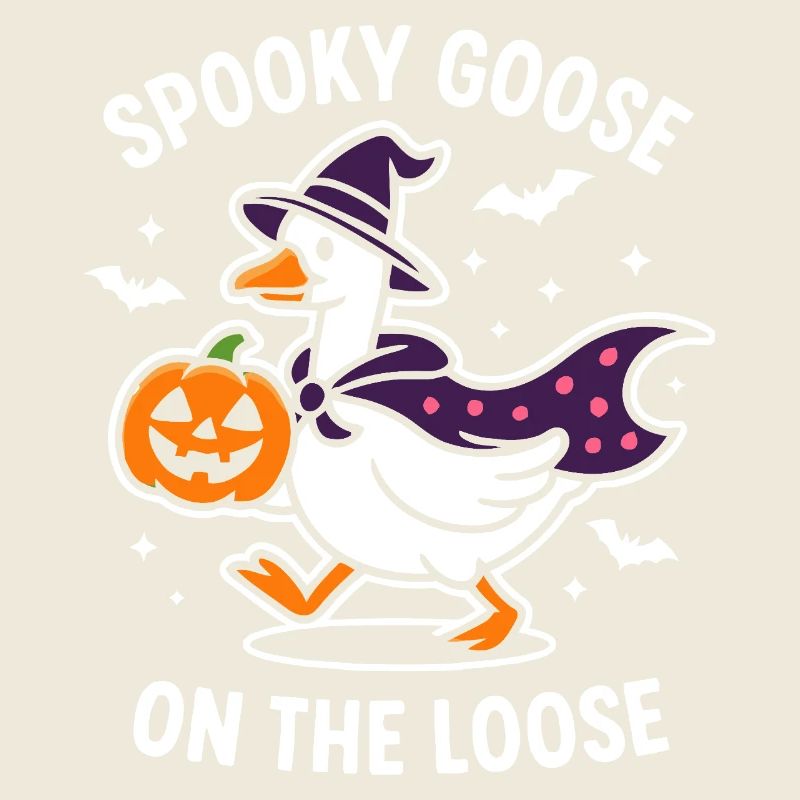Gruselige Gans Halloween Kostümdesign