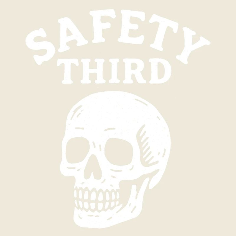 Safety Third Totenkopf Lustig Safety Third