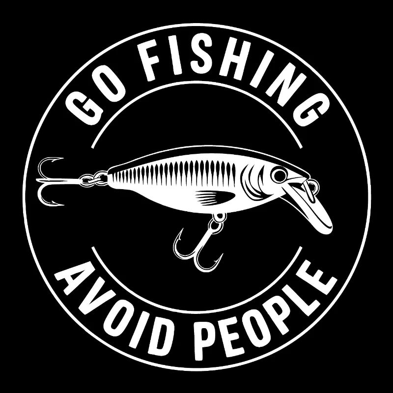 Go fishing, avoid people, rest by the water