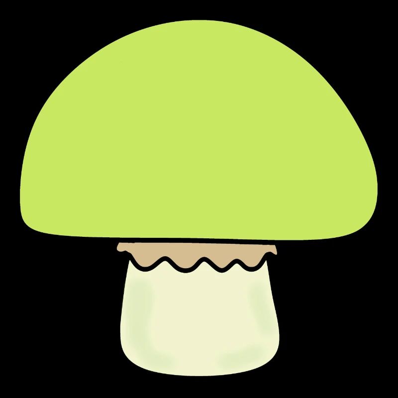 Champignon vert, champignons verts