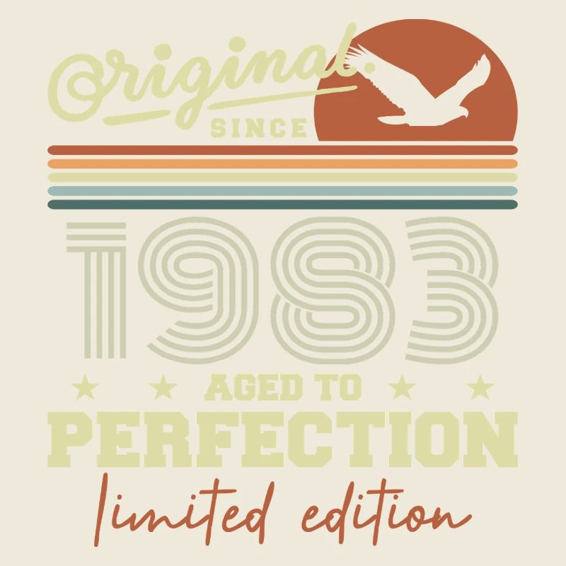 Original 1983 Birthday Gift 1945 Retro 1983