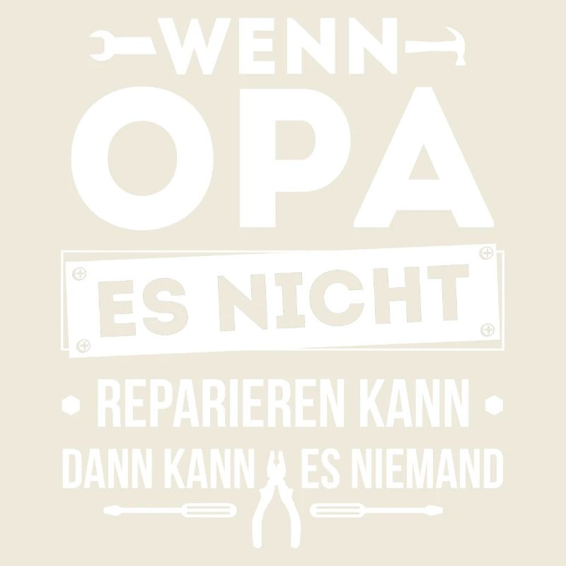 Opa Handwerker reparieren