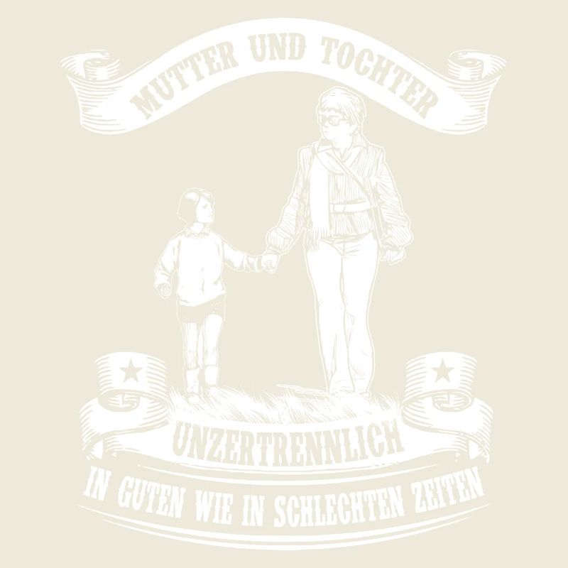 Mère et fille - inséparable