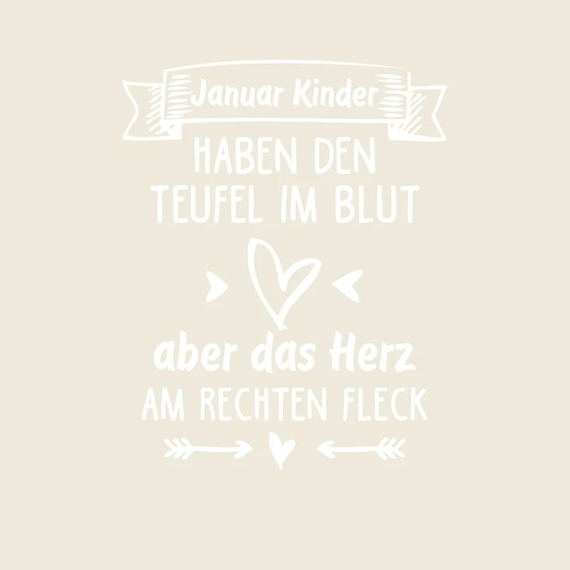 Januar Kinder - das Herz am rechten Fleck