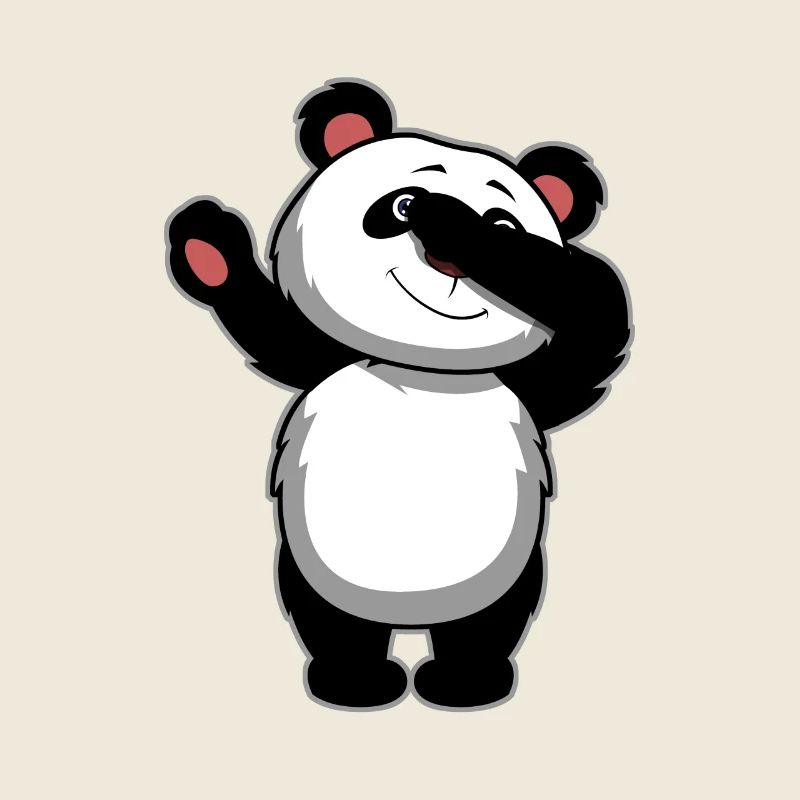 Dabbing Panda Bear - Dab Panda
