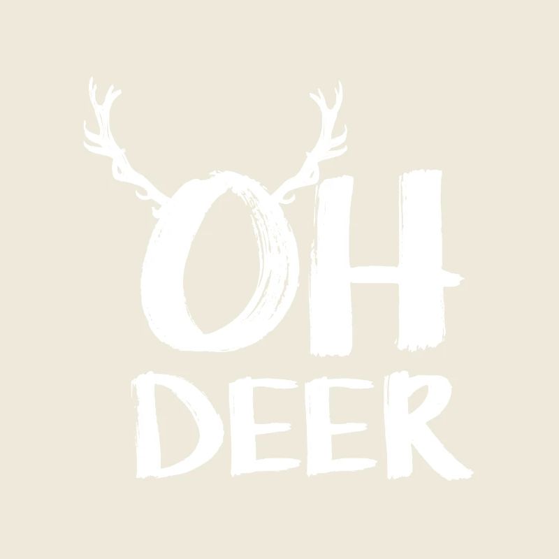 Oh cerf renne de Noël cerf noël