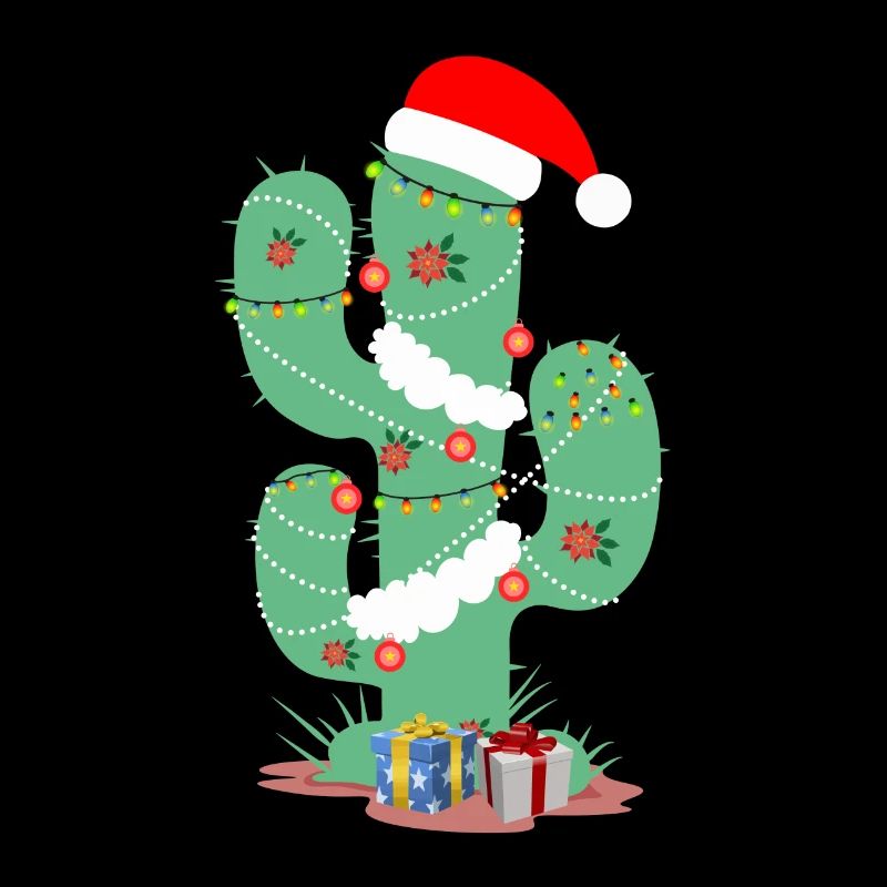 Cactus de Noël Cactus de Noël cadeau de Noël