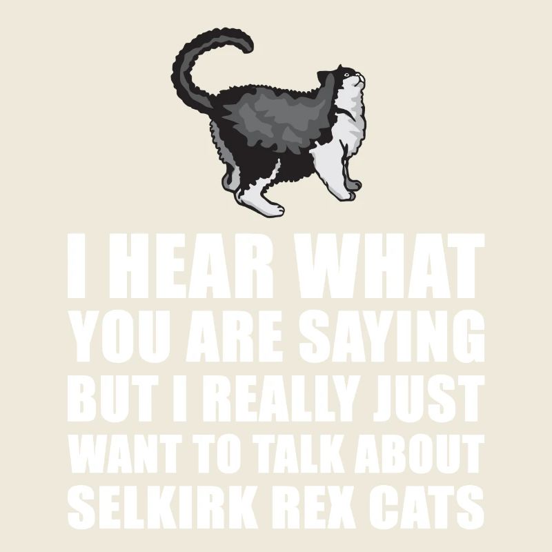 Selkirk Rex Katze nettes Geschenk