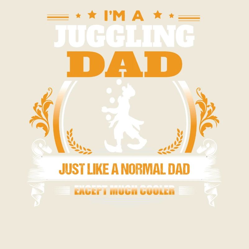 Jonglieren Dad Shirt Geschenkidee