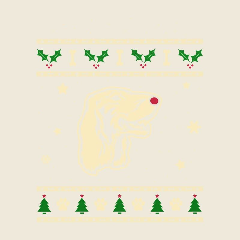 Irish Setter Weihnachtsgeschenk