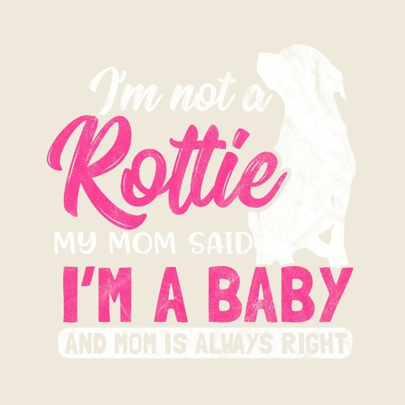 Shirt as a gift for Rottweiler Mama
