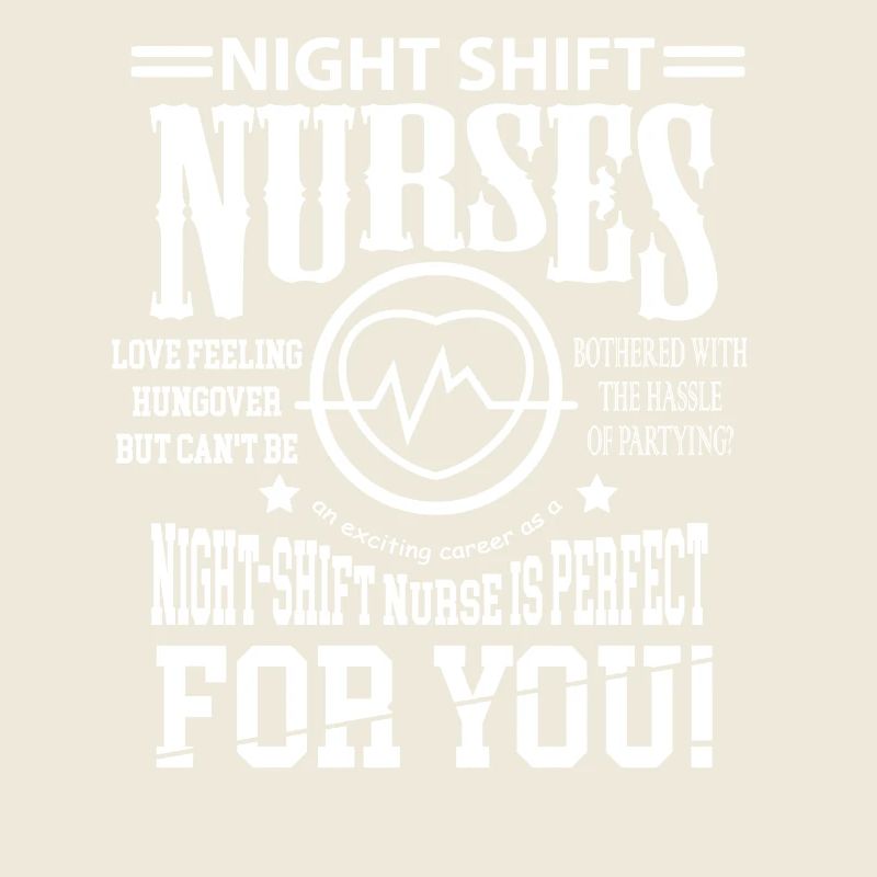 Nachtschicht Krankenschwester Pfleger Geschenk