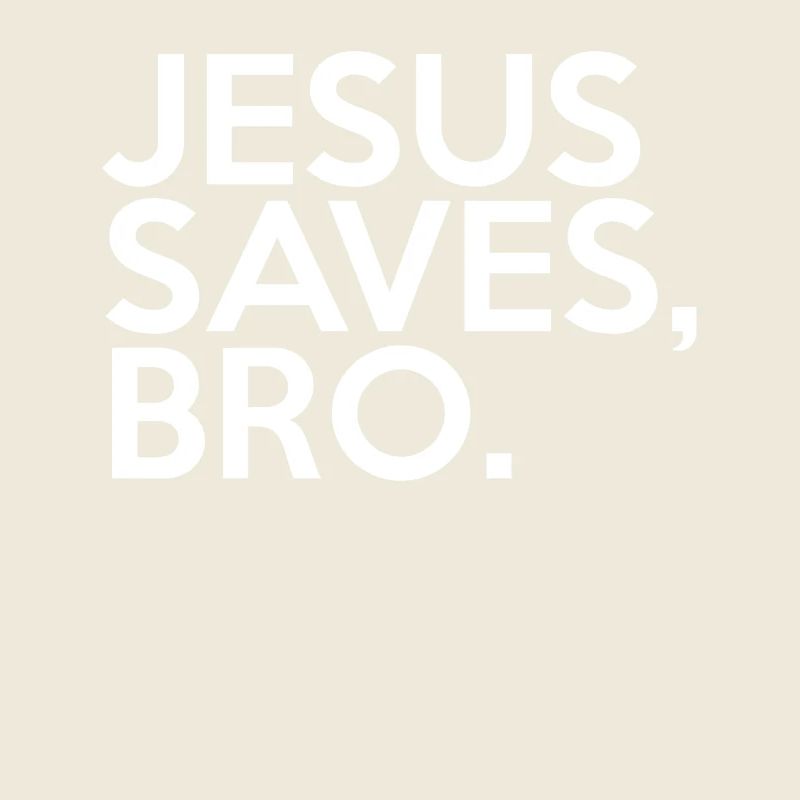 Jésus sauve Bro