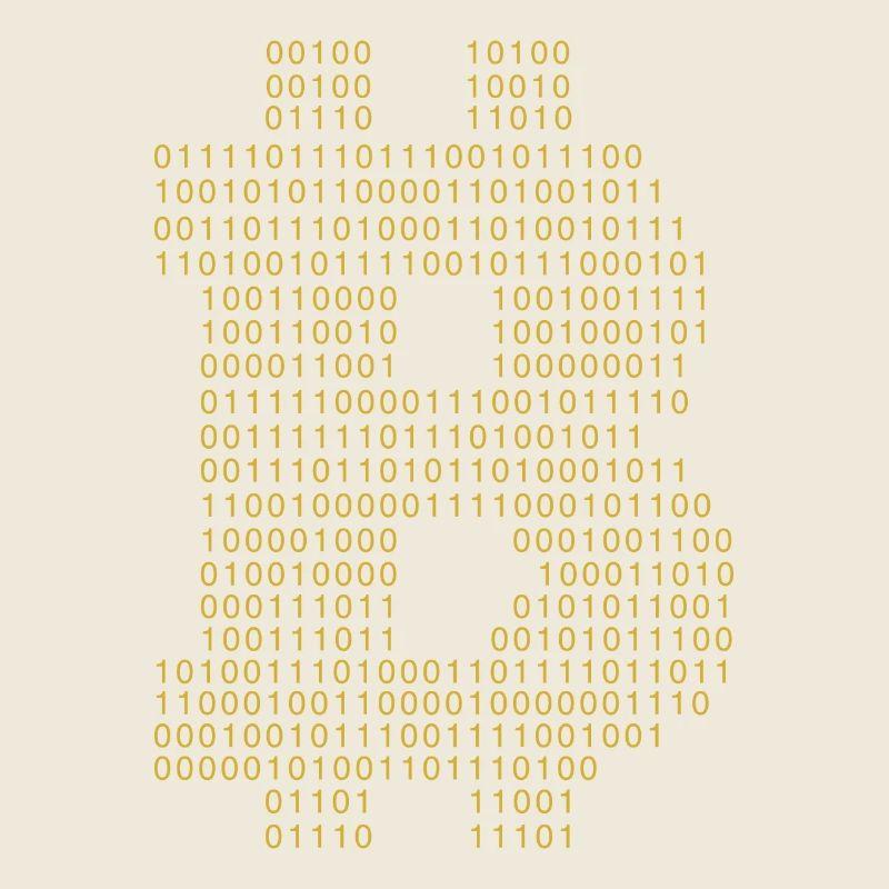 Bitcoin Code Blockchain Kryptowährung HODL