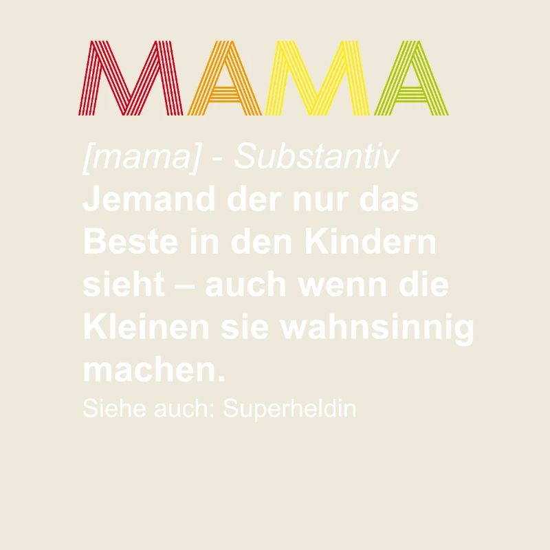 Muttertag Geschenk Mutter Mama T-Shirt
