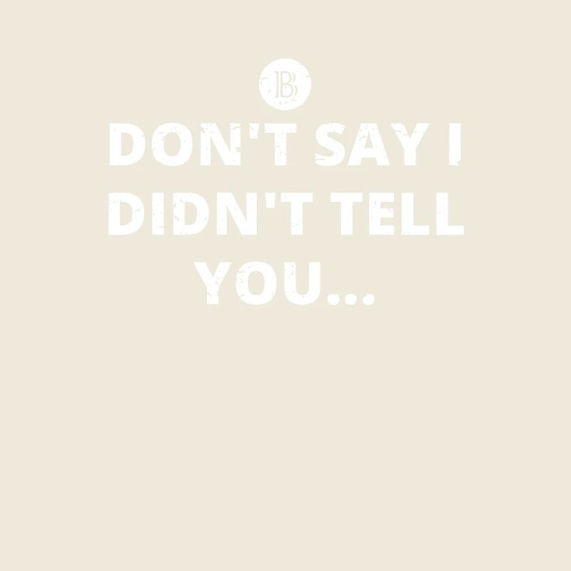 i told you i told btc bitcoin BC crypto crypto