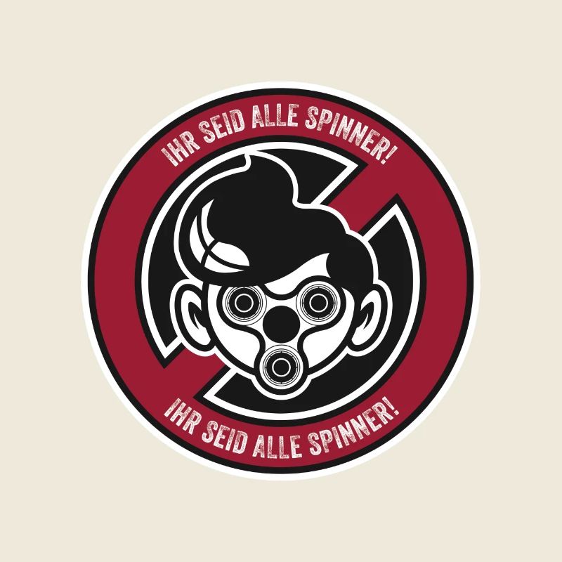 Fidget Spinner Anti Hater cool Stop Spinner