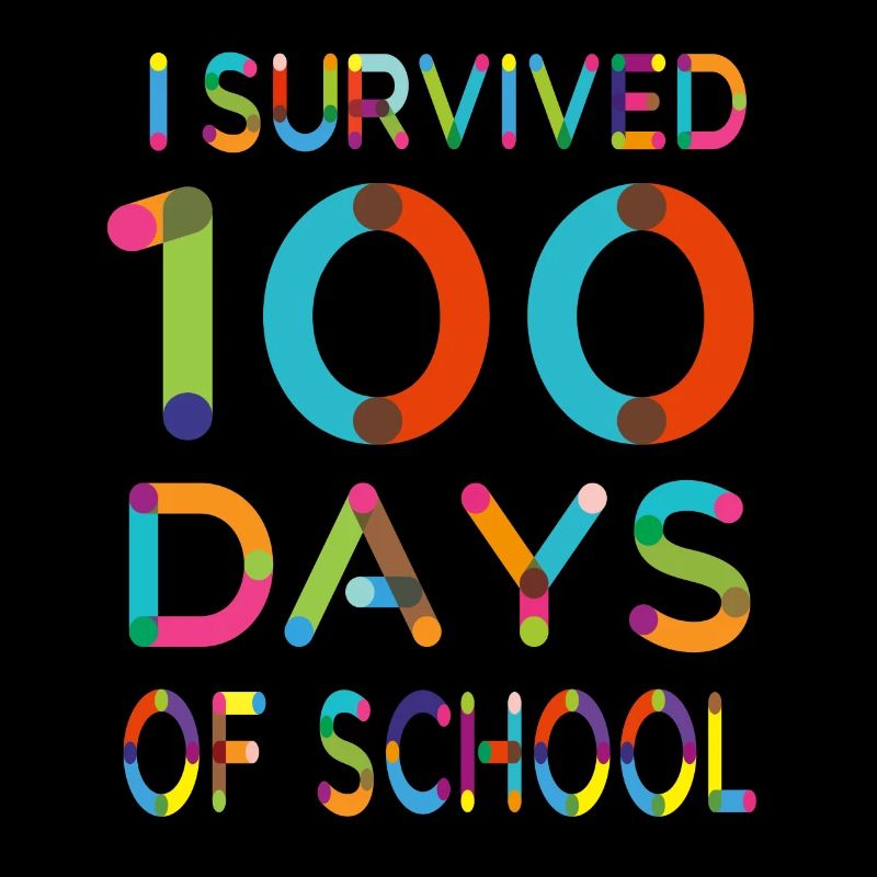 J'ai survécu 100 jours de l'école