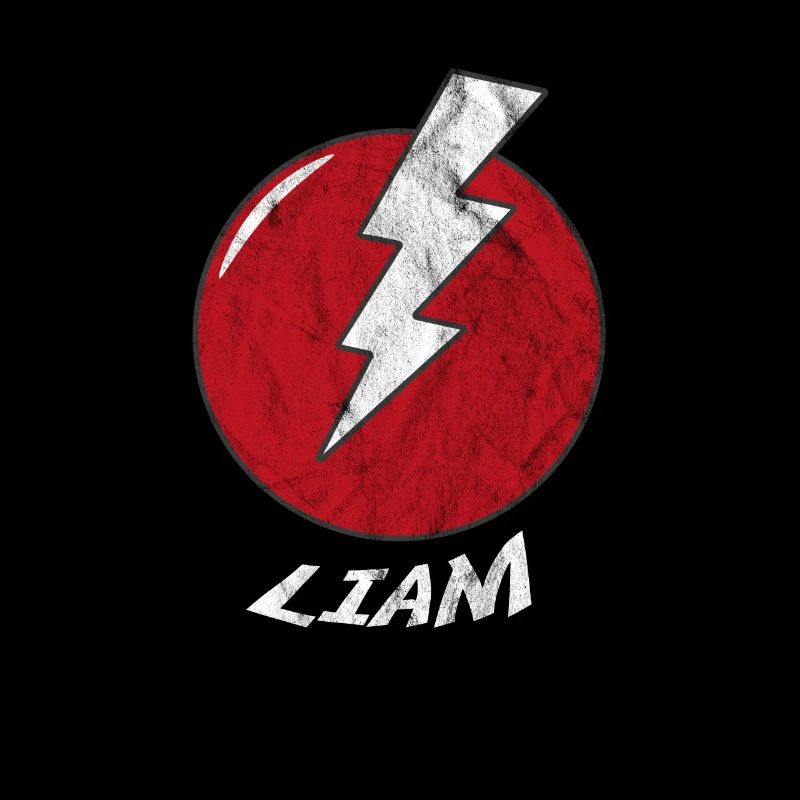 Blitz Namenshirt Superhero Superheld Liam