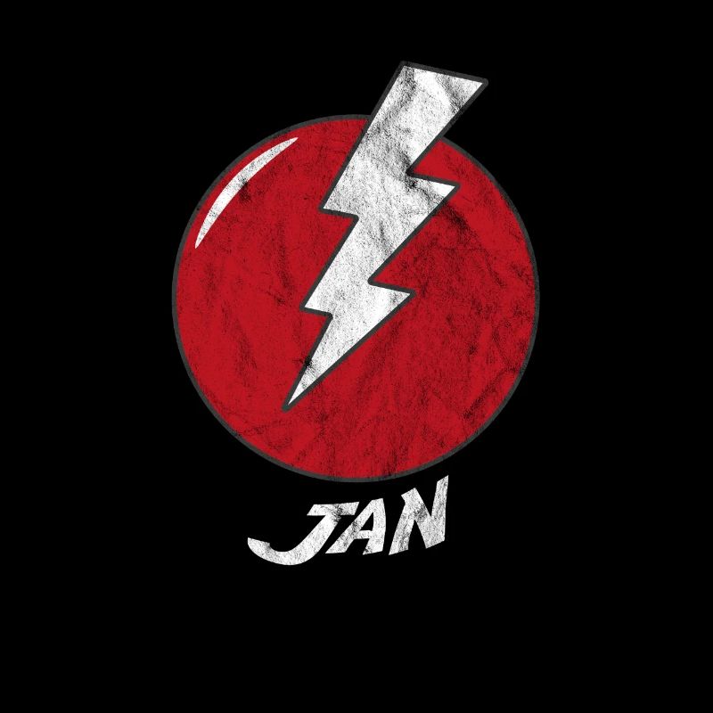 Blitz Namenshirt Superhero Superheld Jan