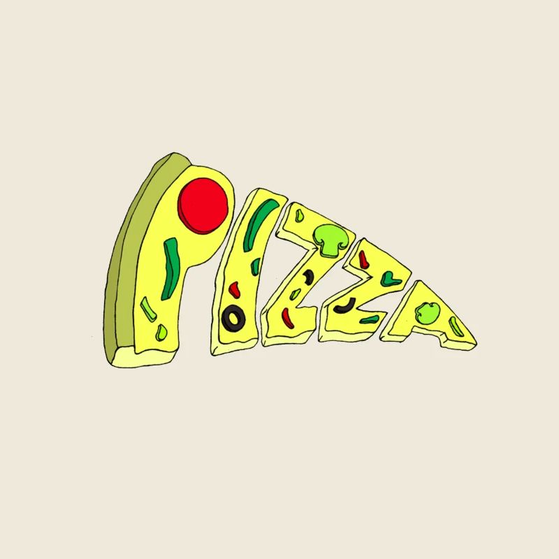 Pizza artwork