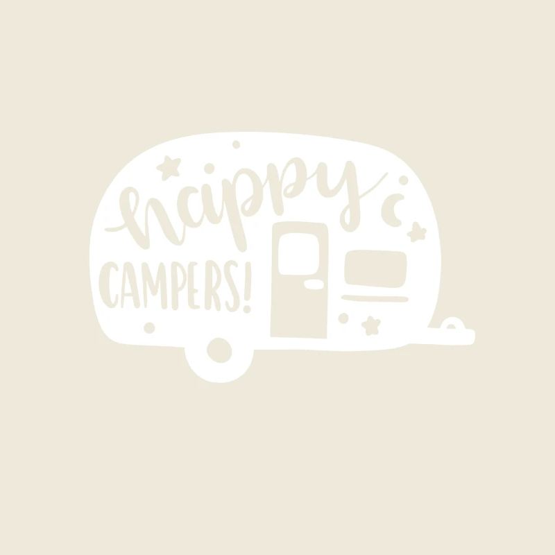 Heureux campeur Funny Camping