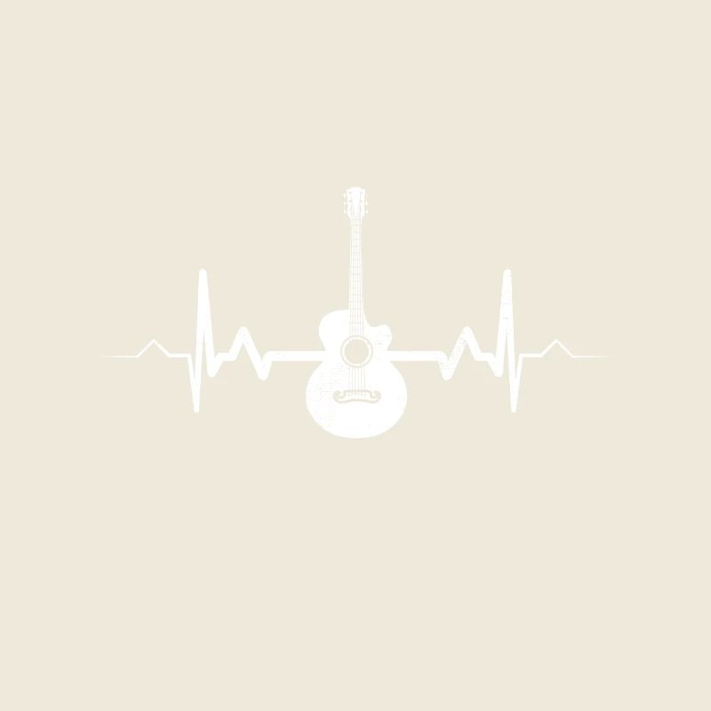 Akustik Gitarre Herzschlag - Musik Gitarrist