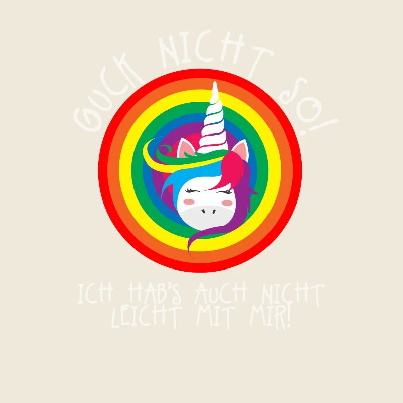 Ne regardez pas de cette façon Licorne