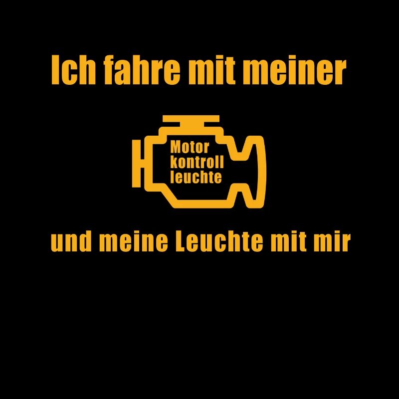 I drive with my engine indicator light