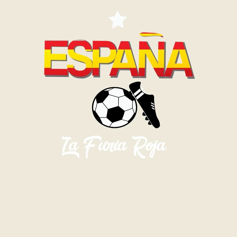 Spain National Team cheer on Soccer Triko