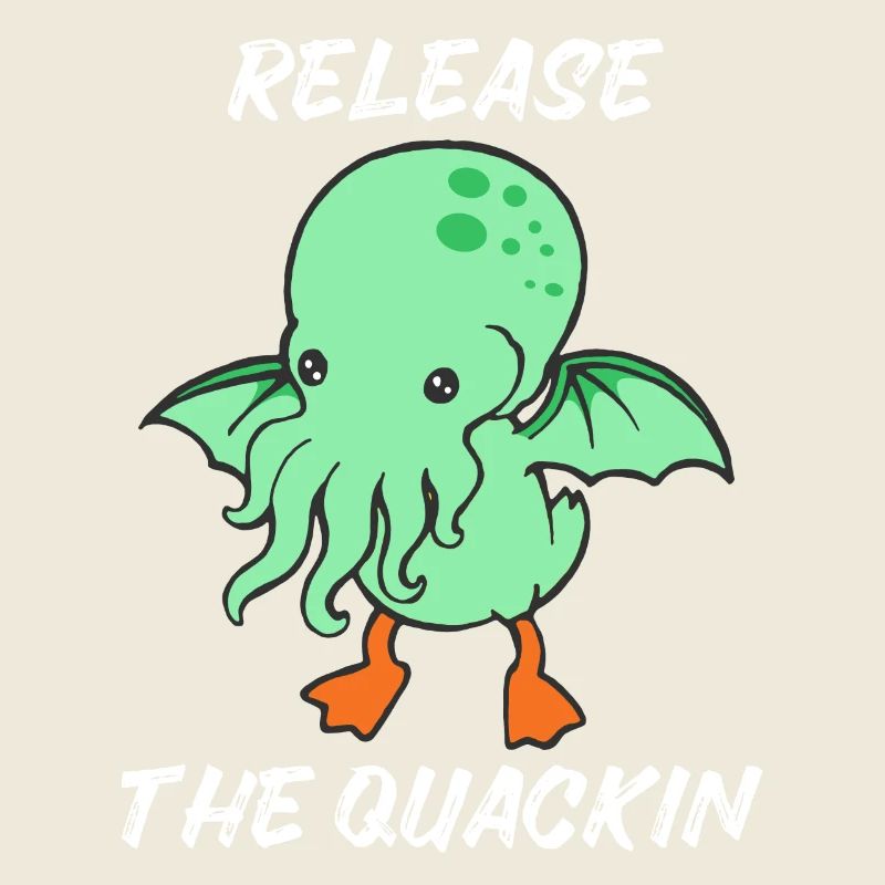 Release the Quackin Squeaky Duck Bath Duck