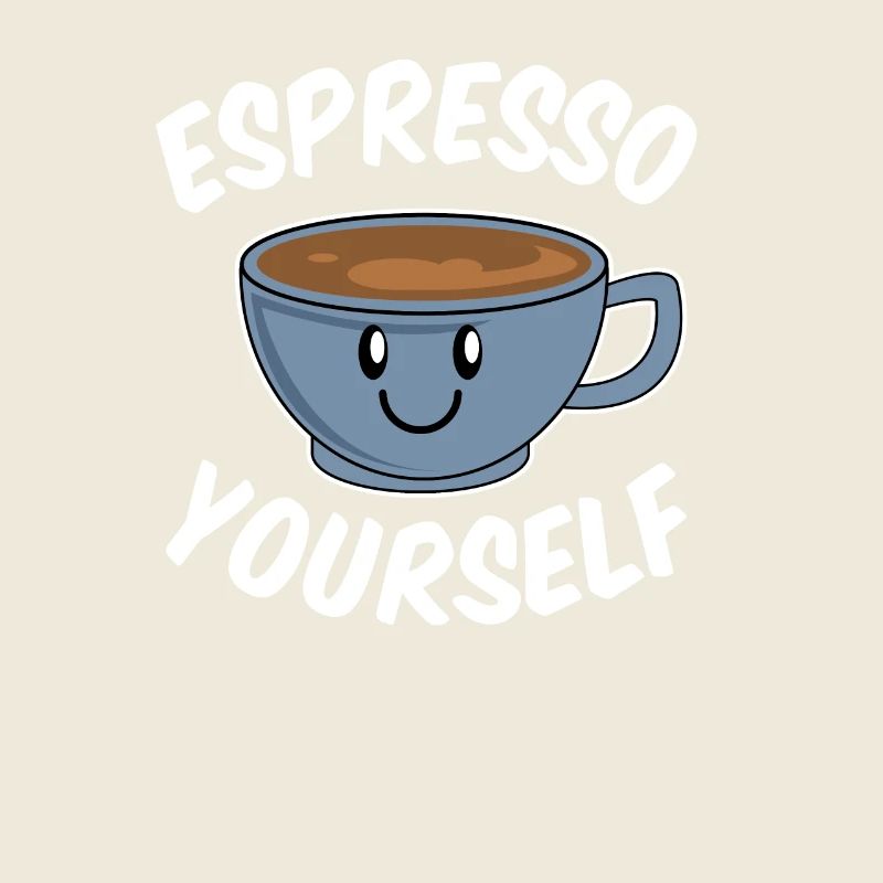 Coffee Pun - "Espresso Yourself" - Gift