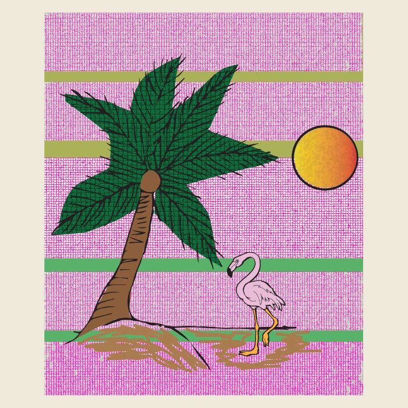 Flamant des îles