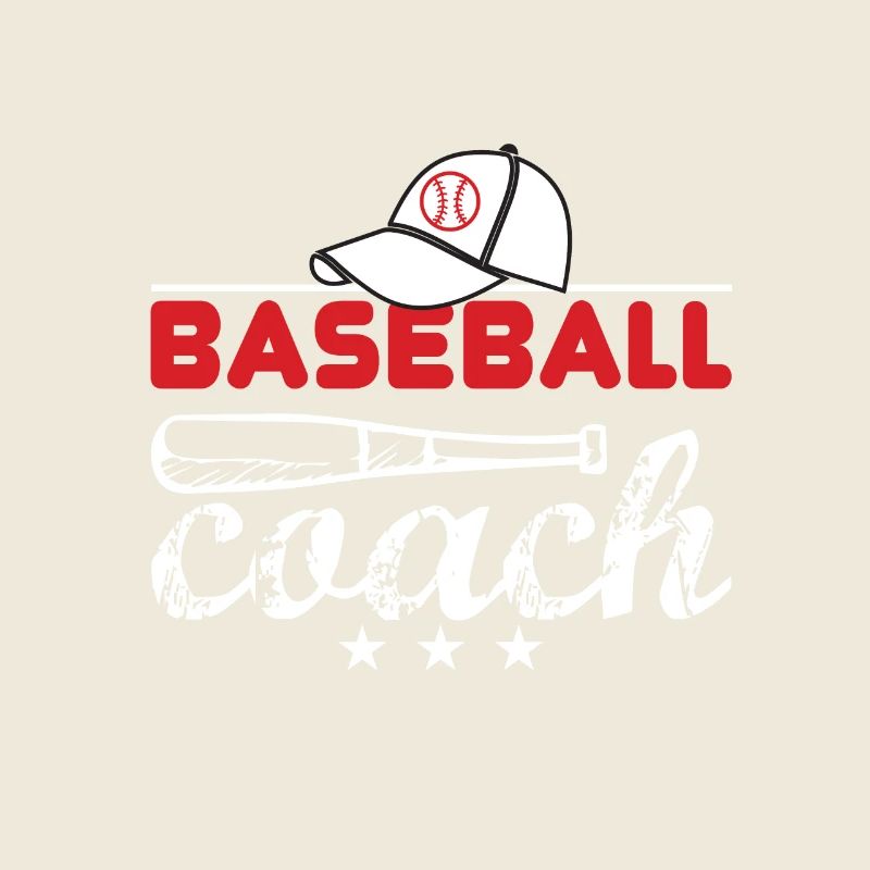 Baseball Coach Baseballschläger Ballsport Geschenk