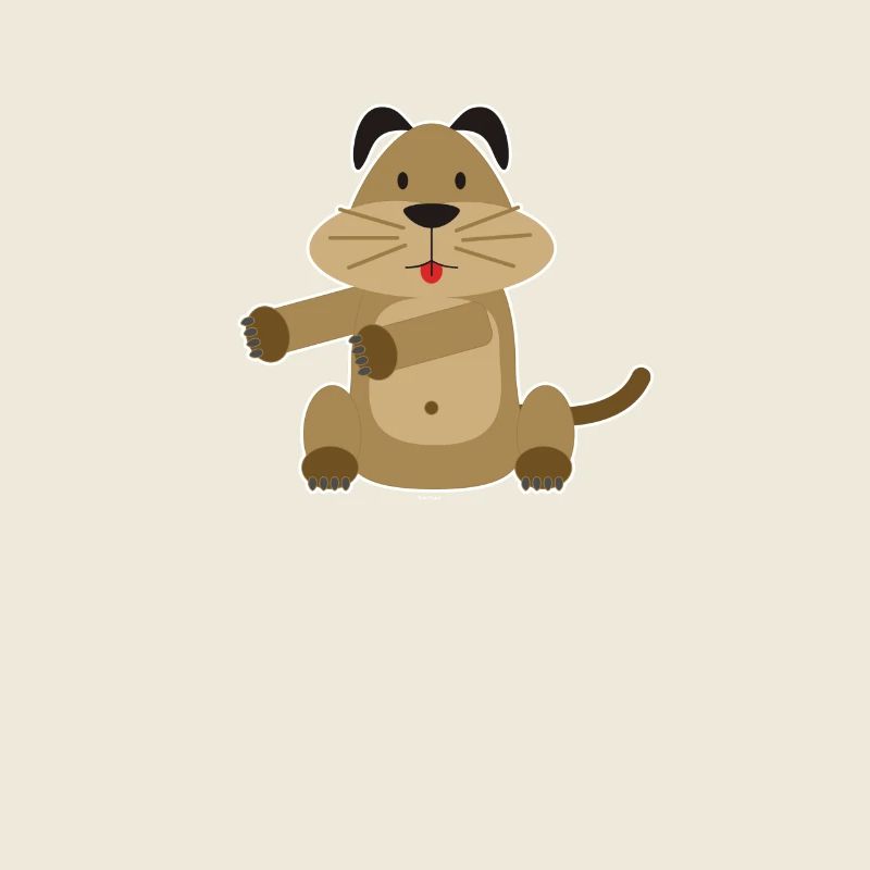 Floss Dance Move Dog