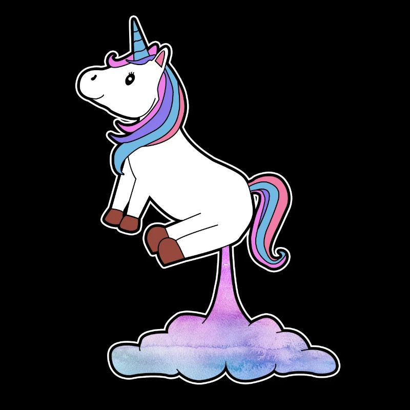 Einhorn pupsen furzen Geschenk Idee