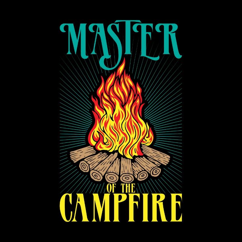 Master Lagerfeuer Camping Camper Zelten Geschenk