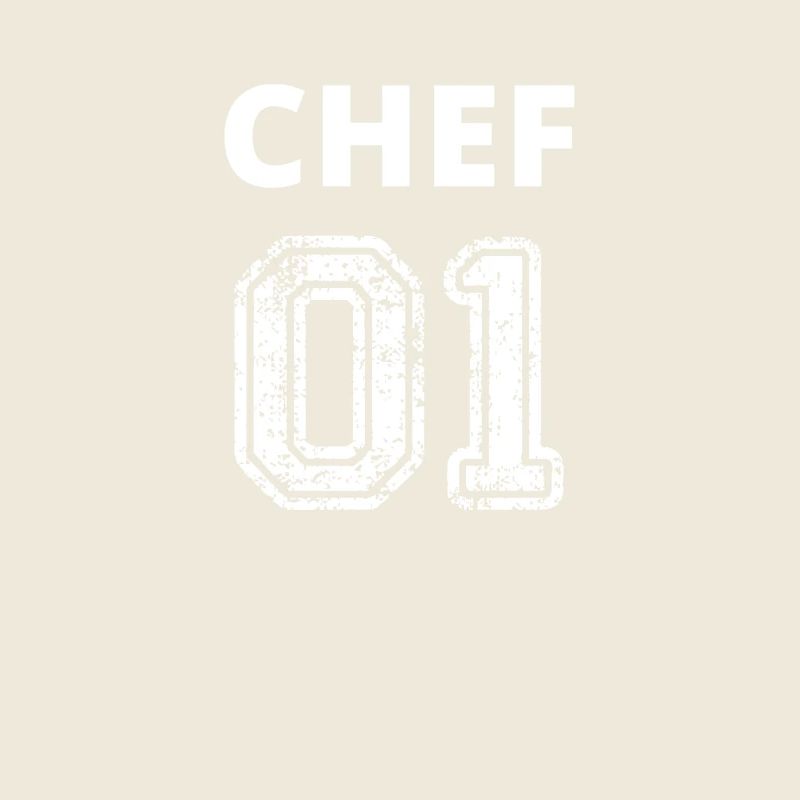 Chef 01 weiss bester Mann - Geschenk
